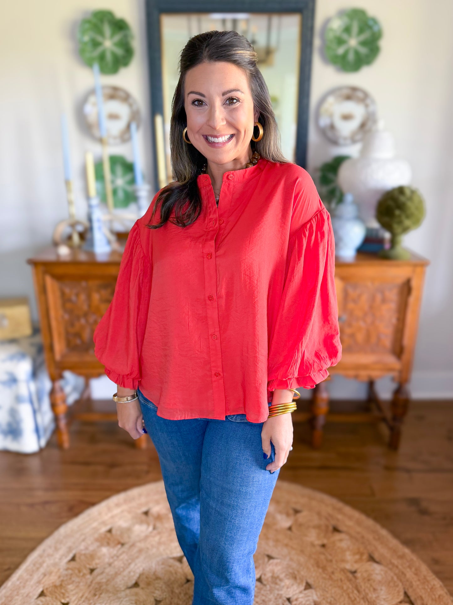 Cardinal Lane Blouse