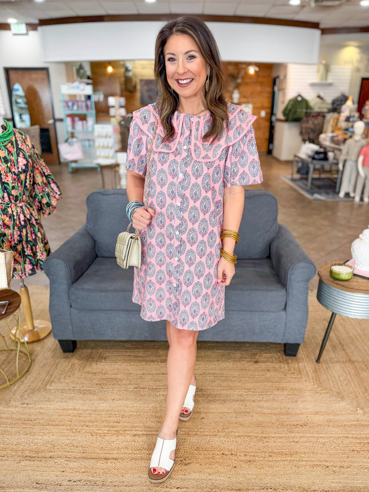 Blushing Details Dress