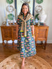 Caryn Lawn | Caryn Shaw in Khaki/Lime