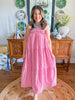 Americana Charm Tie-Back Dress