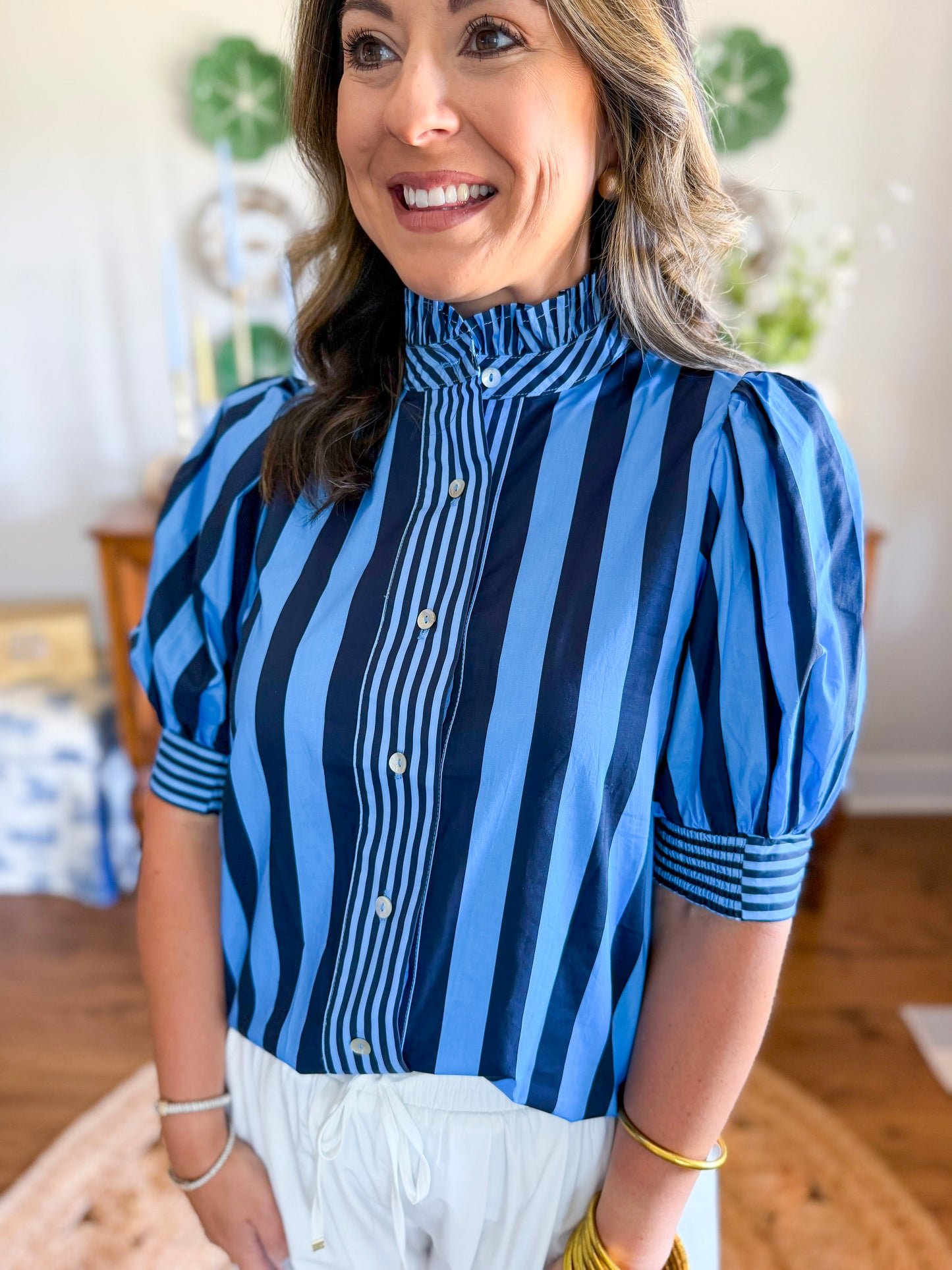 Uptown Stripe Top