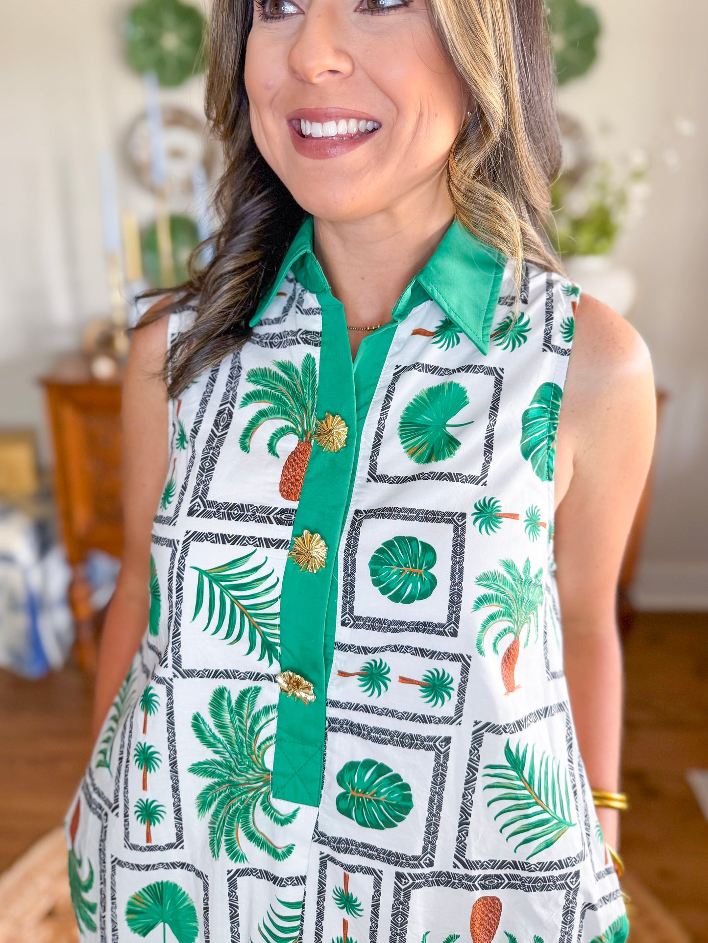 Coastal Canopy Midi Dress