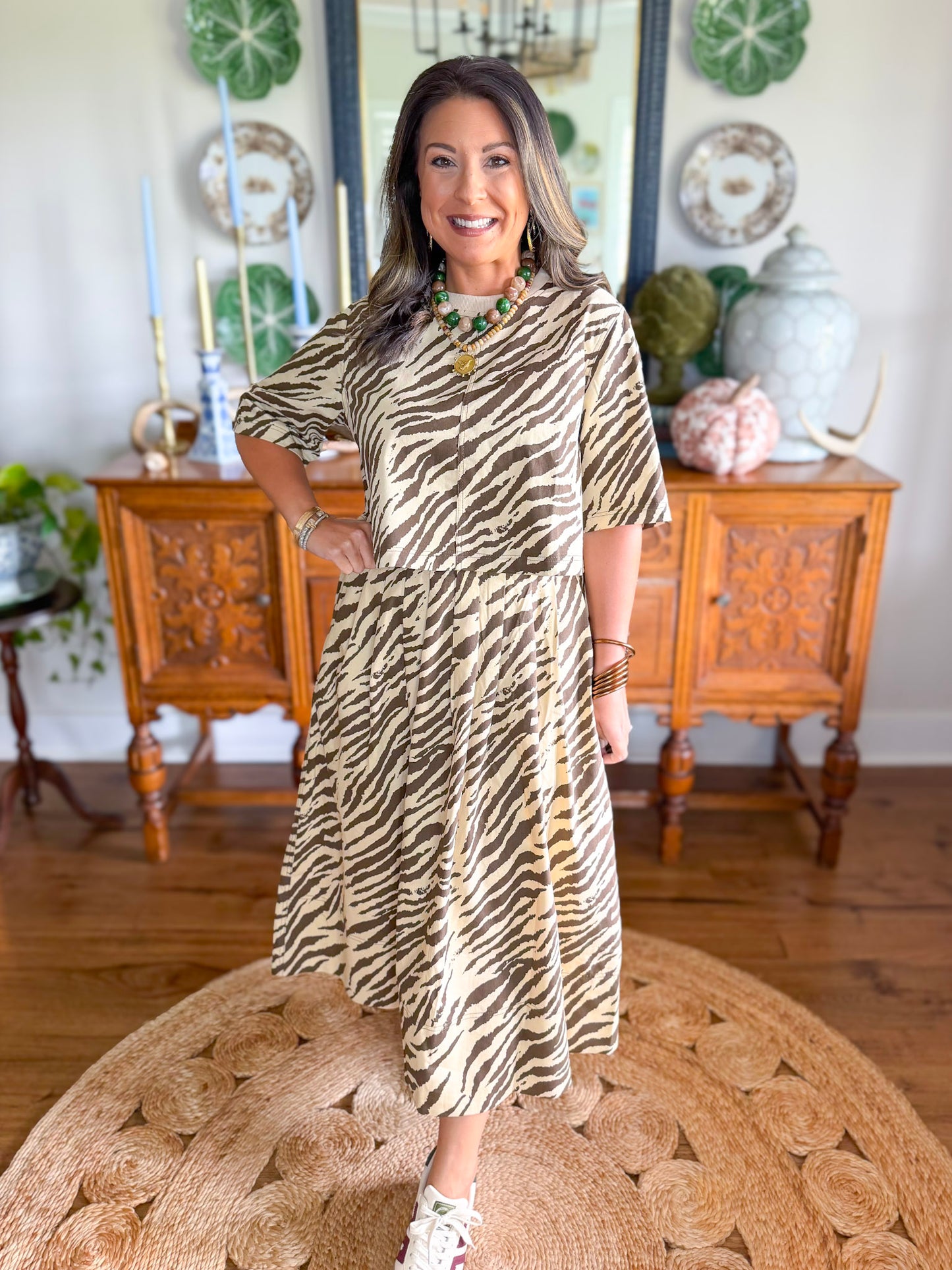 Safari Social Skirt Set