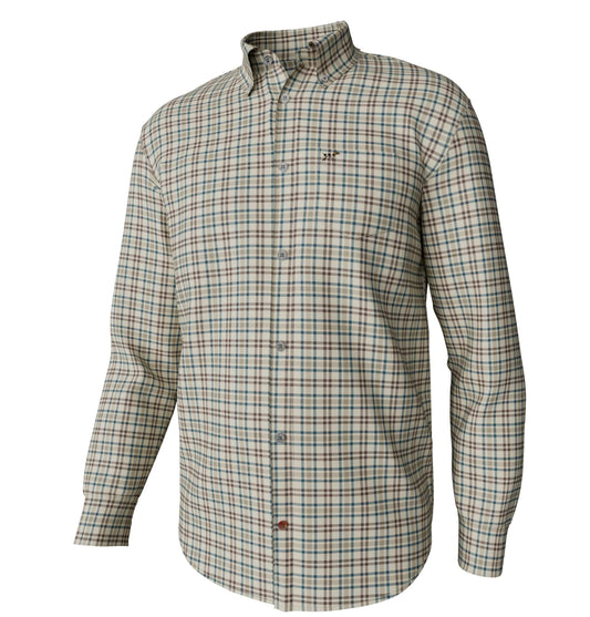 Southern Point | Hadley Vintage Button Down in Harper Houndstooth - Cream
