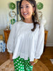 Sunday Social Blouse in White