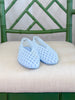 The Amalfi Jelly Flats in Light Blue