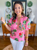 Raya Top in Pink Isles