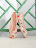 Floral Mesh Embroidered Ballet Flats