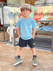 Roost Youth Active Shorts in Black