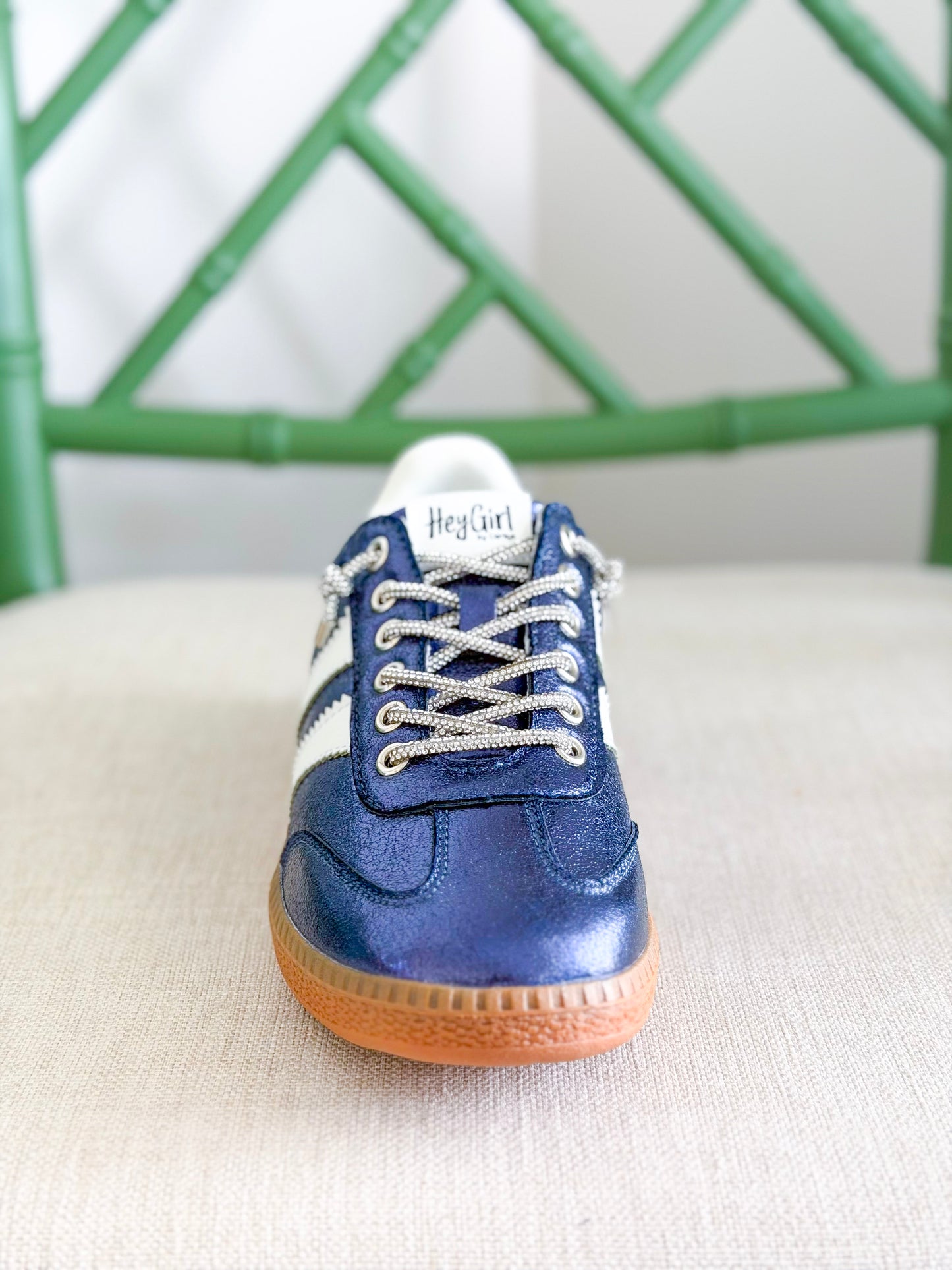 Corkys | Heads Up Sneakers in Navy Metallic