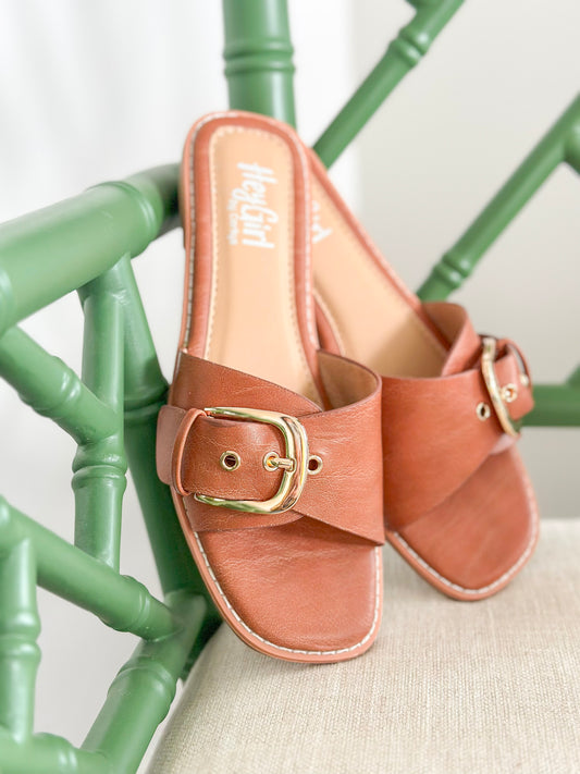 Corkys | Pick Me Up Sandal in Cognac