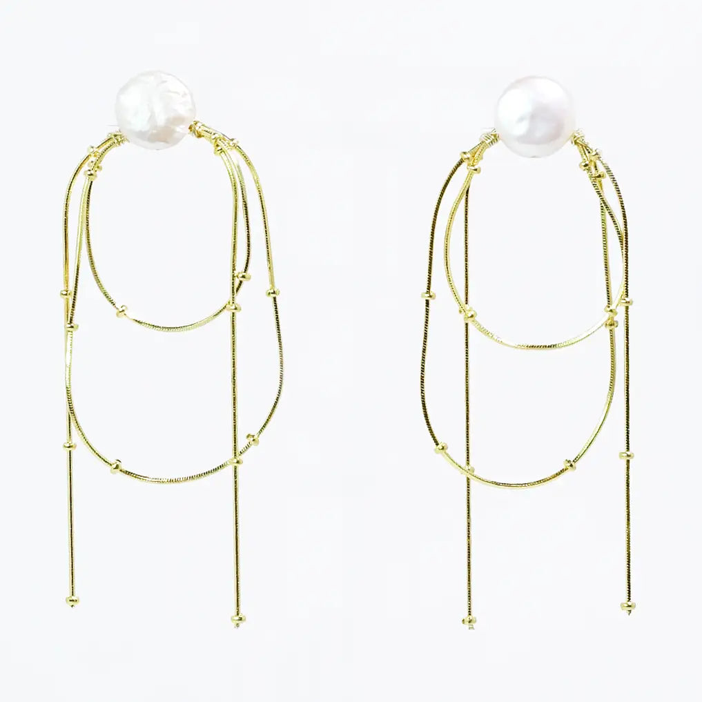 Golden Muse Earrings