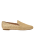 Jack Rogers | Bradley Raffia Loafer in Gold