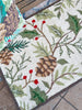 Holiday Foliage Hook Rug