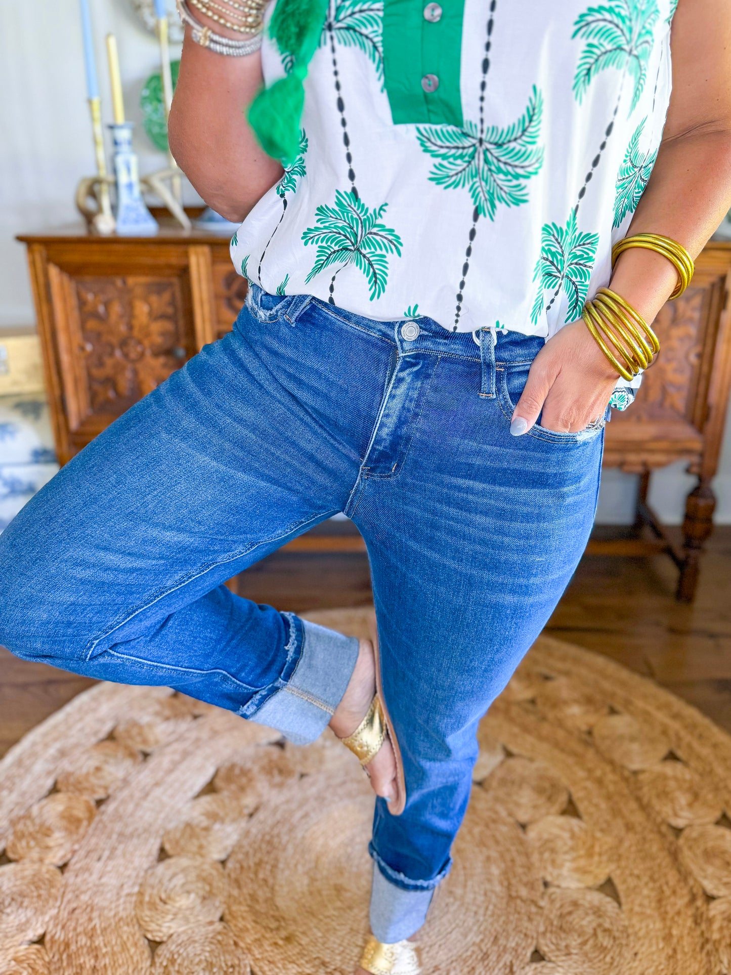 The Harbor Cuffed Jeans