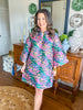 Brianna Cannon Caftan in Baroque Brush Strokes