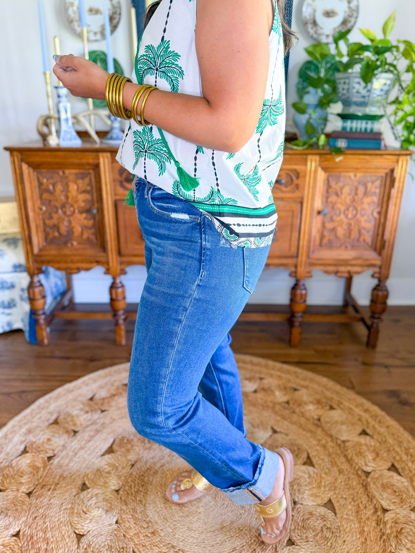 The Harbor Cuffed Jeans