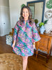 Brianna Cannon Caftan in Baroque Brush Strokes