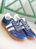 Corkys | Heads Up Sneakers in Navy Metallic