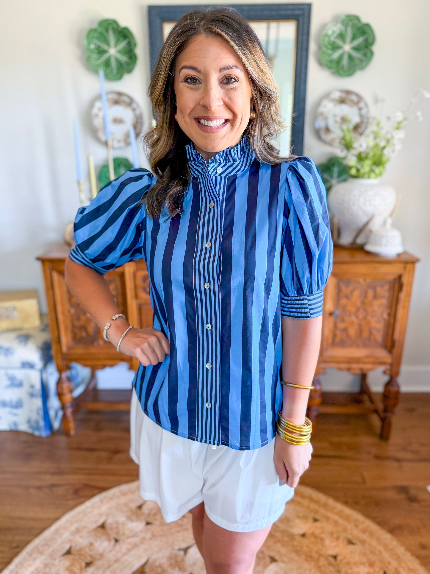 Uptown Stripe Top