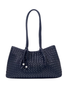 Katie Loxton | Nova Hand Woven Small Shoulder Tote in Navy