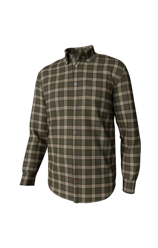Southern Point | Youth Hadley Brushed Long Sleeve Button Down in Winston Plaid