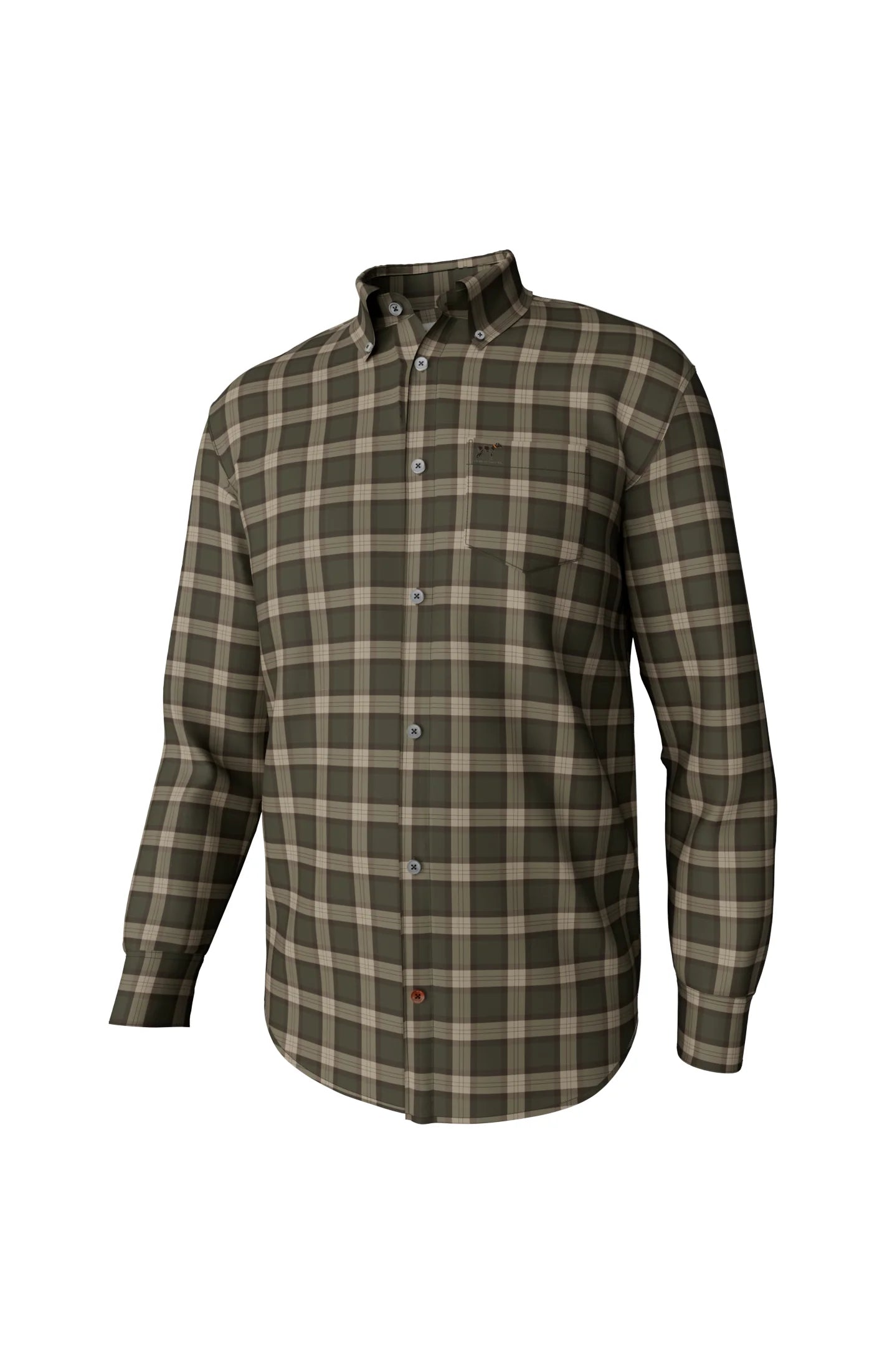 Southern Point | Youth Hadley Brushed Long Sleeve Button Down in Winston Plaid