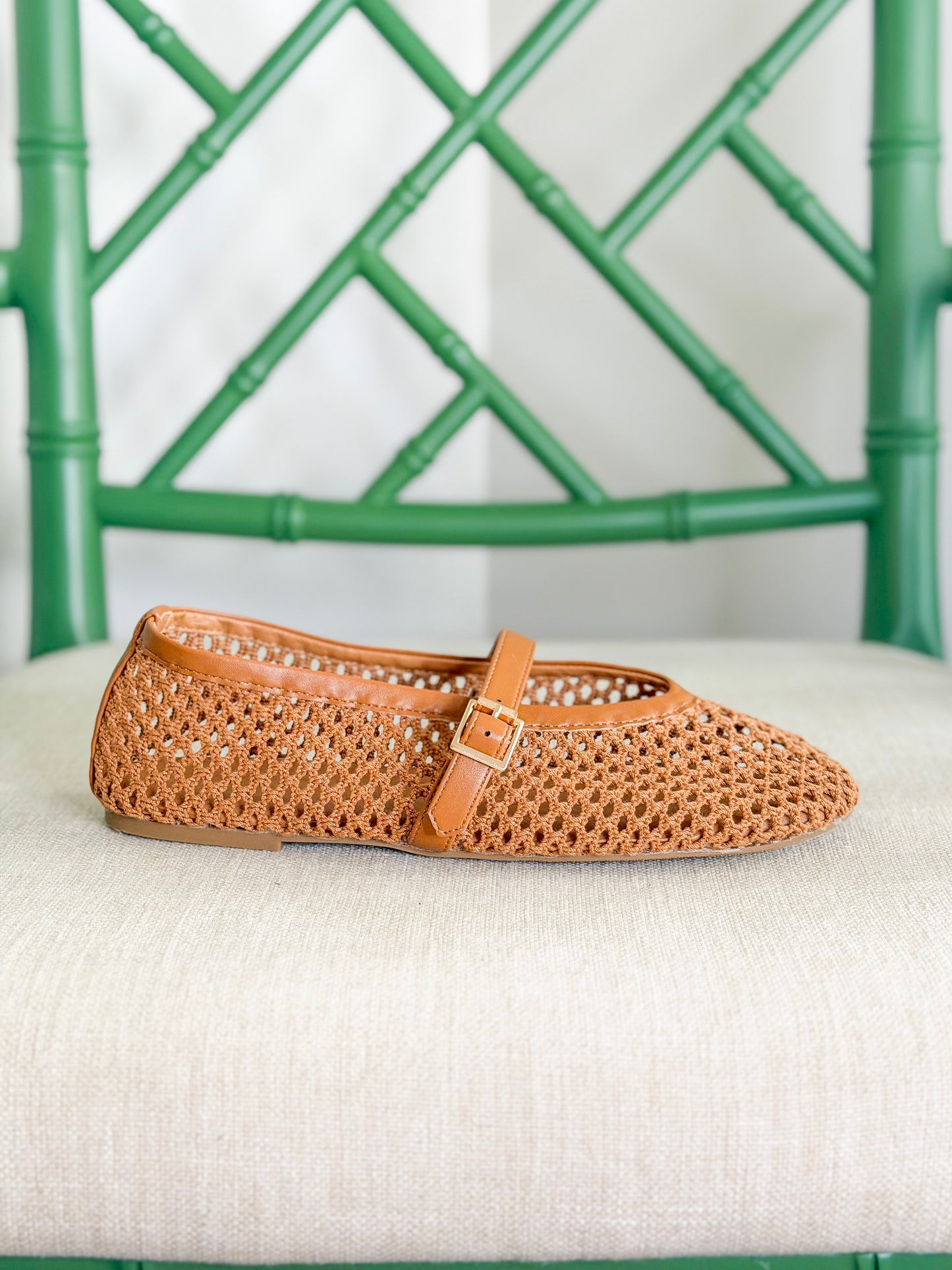 Matisse I Nolita Ballet Flat in Tan