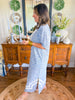 The Azure Garden Midi Dress