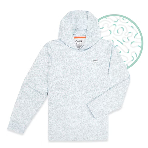 Caddie | Youth Surge Hoodie in White