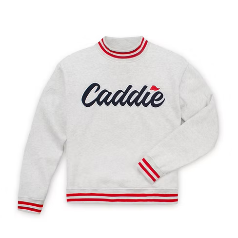 Caddie | Logo Mock Neck in Grey