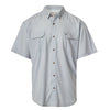 Wildgame Collective | SS Clouddrift Button Down in Pink & Grey