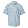 Wildgame Collective | SS Clouddrift Button Down in Pink & Blue