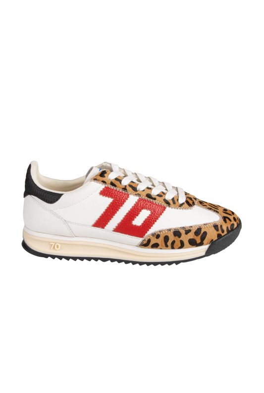 Back 70 Barkley Sneakers in White Pony Camel