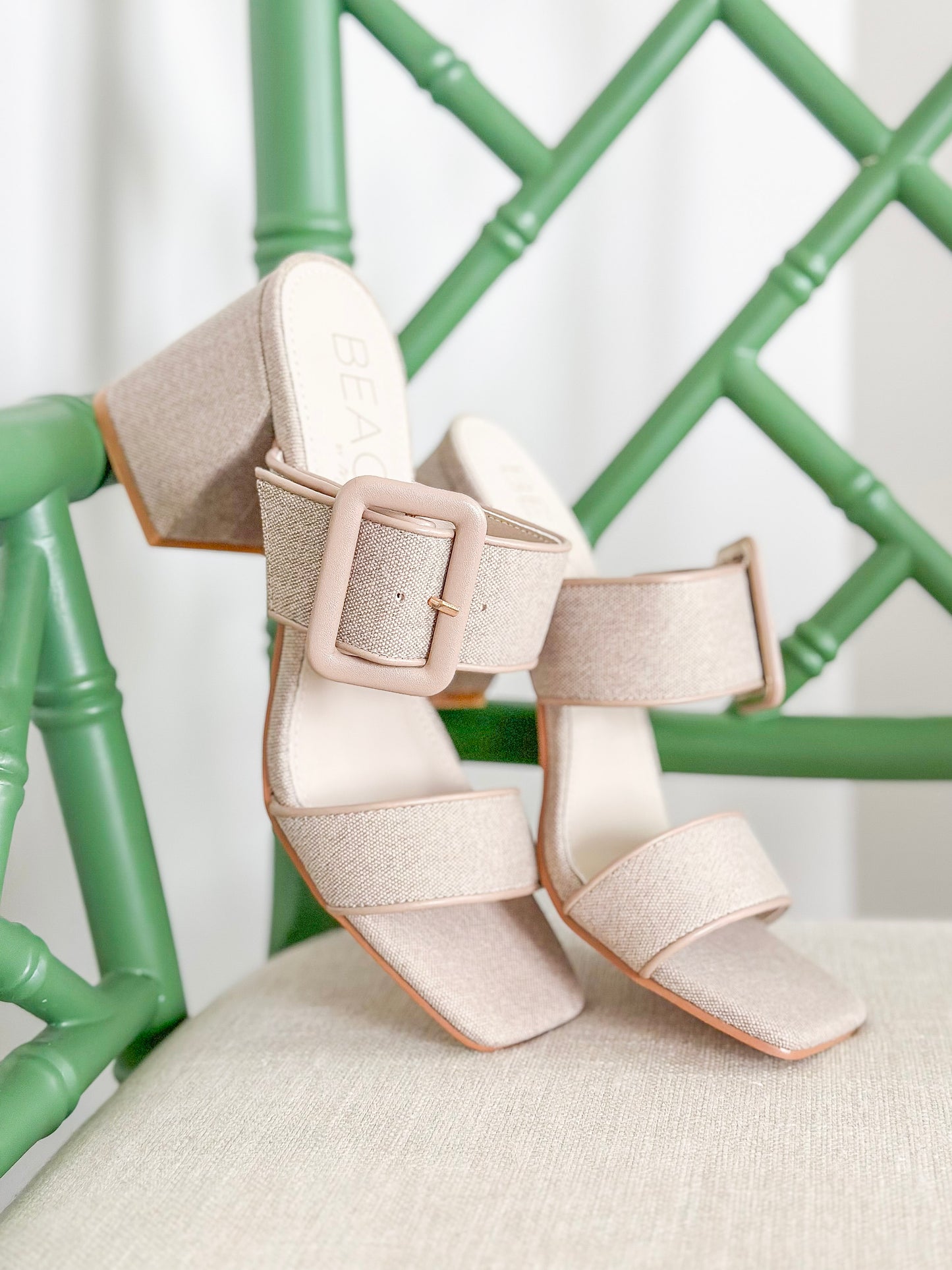 Matisse Lucy Heeled Sandal in Sand