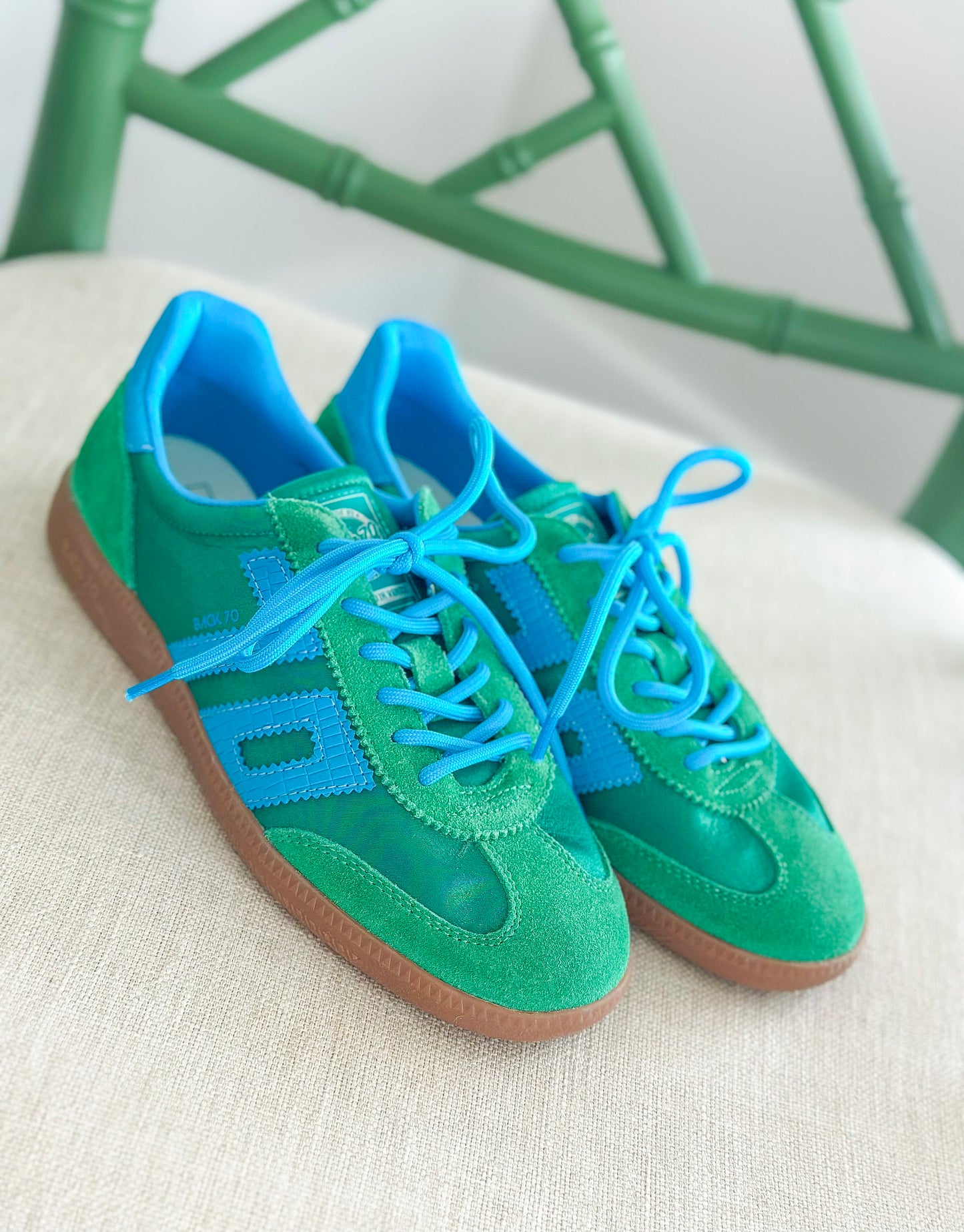 Back 70 | Ghost Sneakers in Emerald
