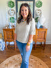 Signature Knit Top in Oatmeal