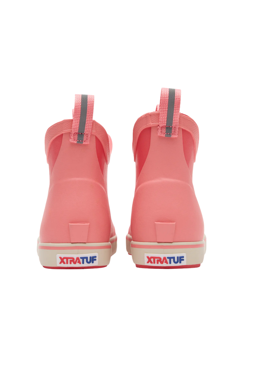 Xtratuf | Kids Ankle Deck Boot in Coral