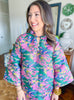 Brianna Cannon Caftan in Baroque Brush Strokes