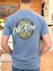 Old Row | Camo Circle Logo T-Shirt in Blue Jean
