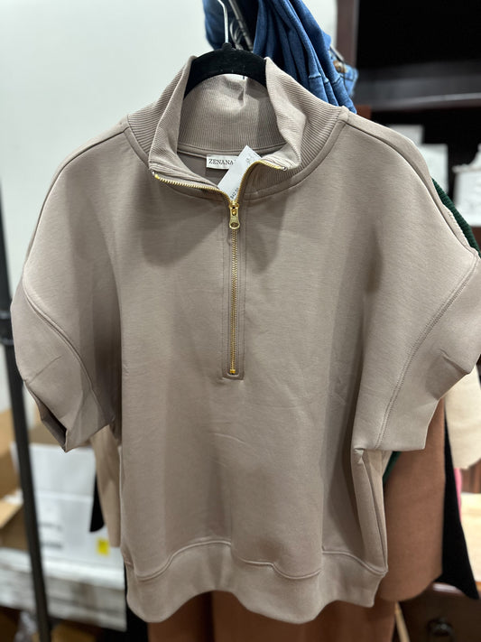 Cozy October Top in Cocoa