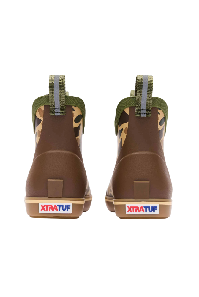 Xtratuf | Kids' Ankle Deck Boot in Duck Camo