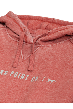 Southern Point Youth Campside Hoodie in Red Rock