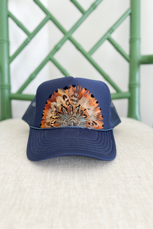 Raylee Feather Trucker Hat