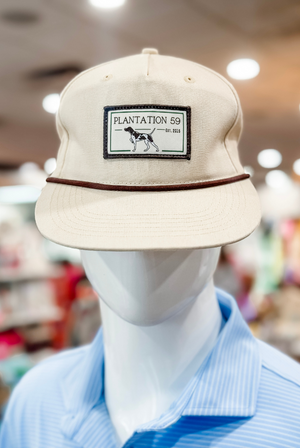 P59 Zachary Rope Hat with Pointer Patch