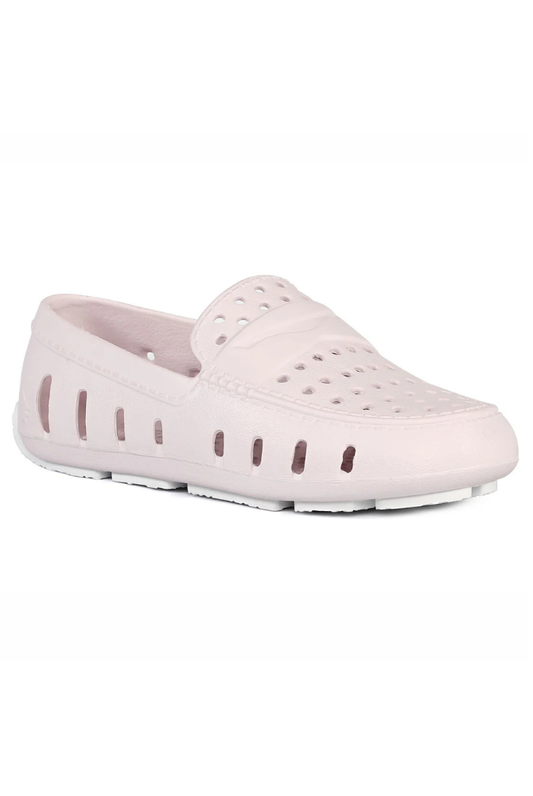 Floafers | Kids' Prodigy Driver Loafers in Dusty Pink/Bright White