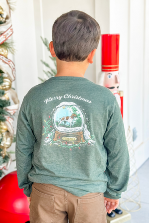 Youth Snow Globe Greyton Long Sleeve Tee