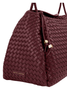 Katie Loxton | Nova Hand Woven Large Shoulder Bag in Cherry