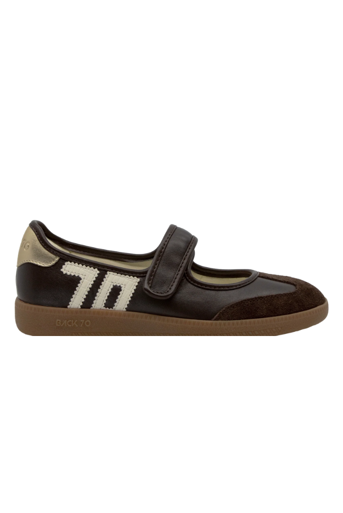Back 70 | Aya Sneakers in Coffee Milk