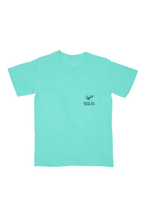 Hunt To Harvest Deep Sea T-Shirt in Mint